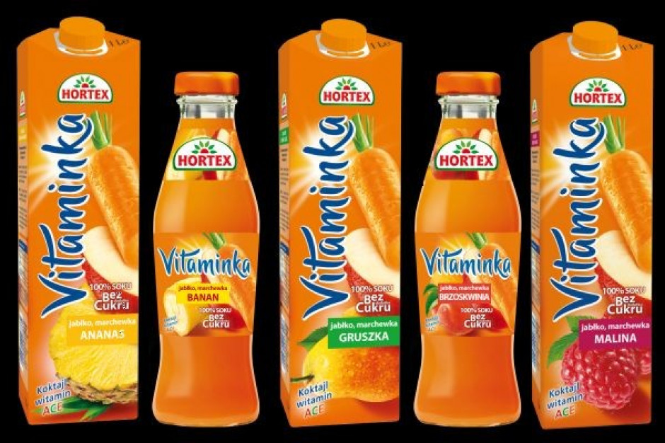 Hortex ulepsza recepturę soku Vitaminka