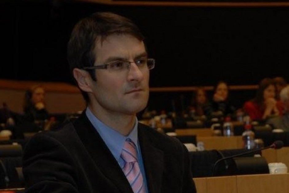 Na fot. Tomasz Poręba, europoseł PiS PiS krytykuje resort rolnictwa za zaniechania