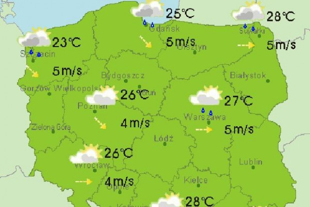 fot. i.frazpc.pl Prognoza pogody na 30 i 31 marca