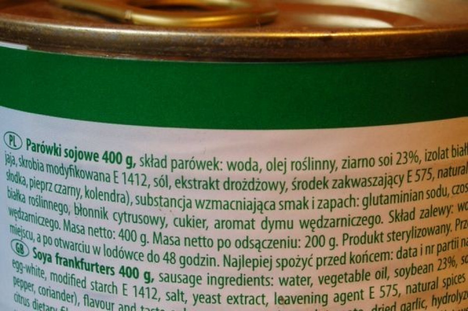 Unia proponuje zmiany na etykietach spożywczych produktów