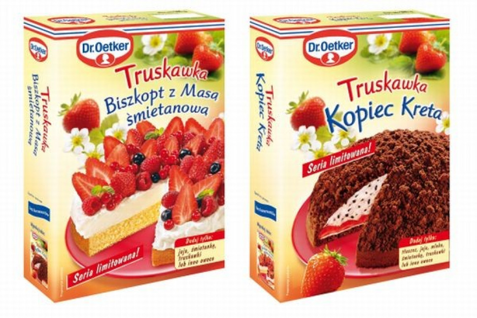 Dr. Oetker rozszerza ofertę ciast w proszku