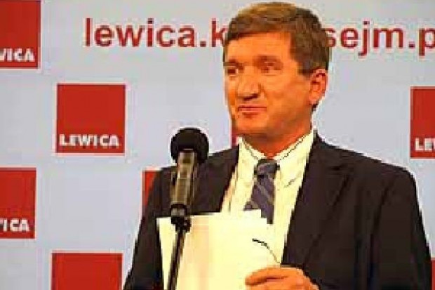 fot. sld.org.pl Wenderlich kandydatem SLD na wicemarszałka Sejmu