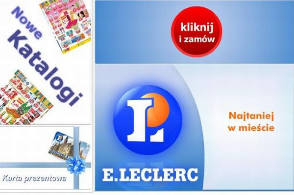 Prezes E.Leclerc: Będziemy rozwijać w Polsce sprzedaż produktów FMCG przez internet