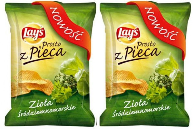 Lay's Prosto z Pieca Zioła Śródziemnomorskie Nowy, śródziemnomorski smak chipsów Lay's Prosto z Pieca