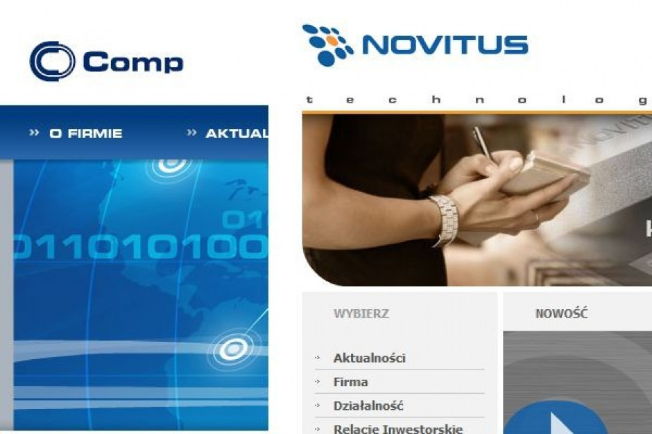 Comp przejmie Novitusa do końca września 2010 r. Comp przejmie Novitusa - jest już list intencyjny