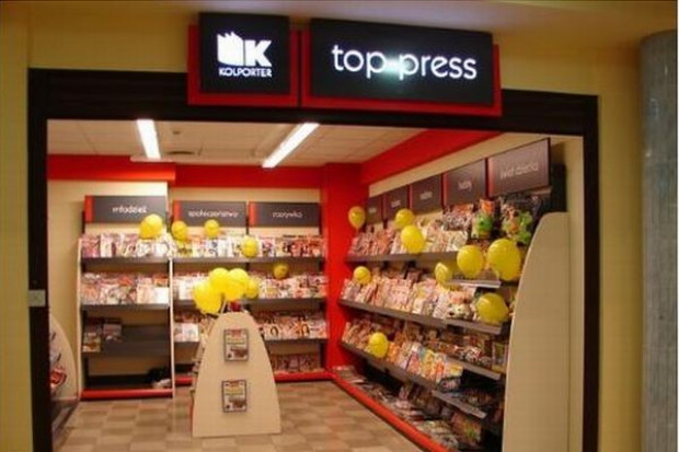Top-Pressy w porównaniu z innymi salonikami mają też znacznie szerszą ofertę tytułów prasowych W 2010 r. Kolporter uruchomił 50 saloników Top-Press, w 2011 r. otworzy drugie tyle