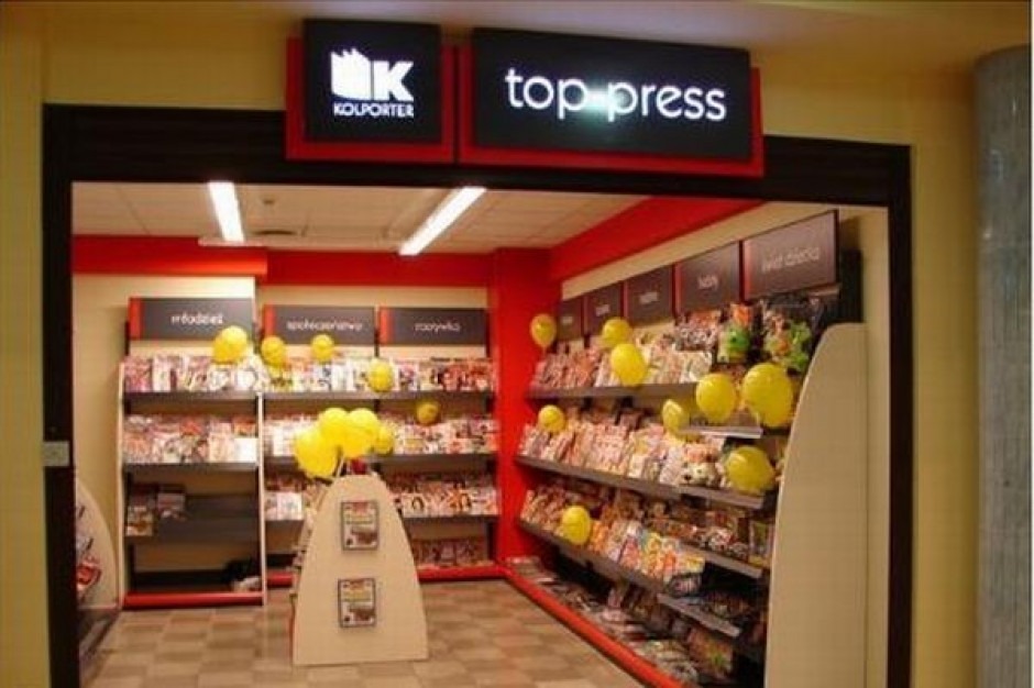 Top-Pressy w porównaniu z innymi salonikami mają też znacznie szerszą ofertę tytułów prasowych W 2010 r. Kolporter uruchomił 50 saloników Top-Press, w 2011 r. otworzy drugie tyle