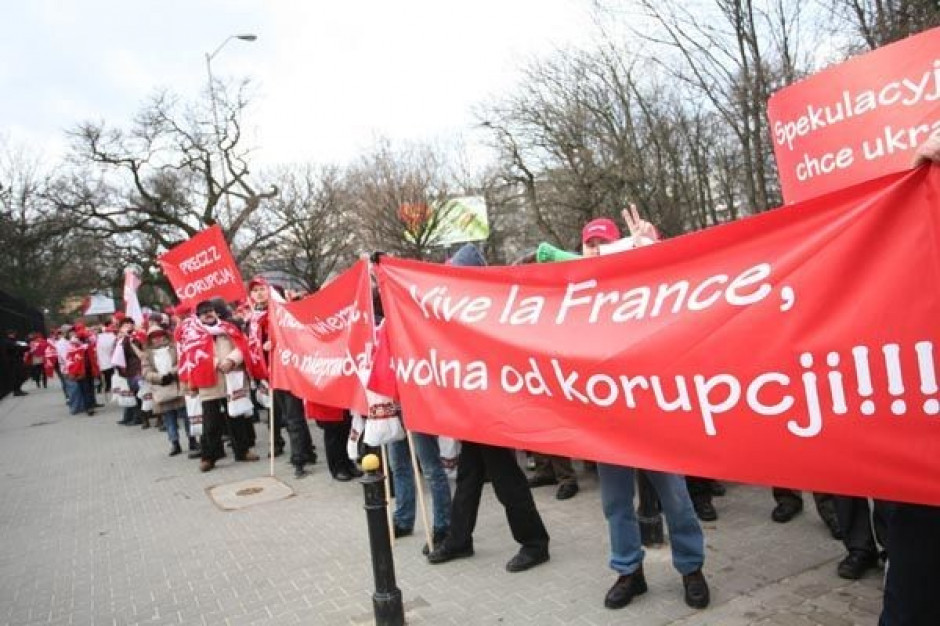 Protest pracowników Grupy Belvedere. Firmie grozi rozwiązanie planu naprawczego