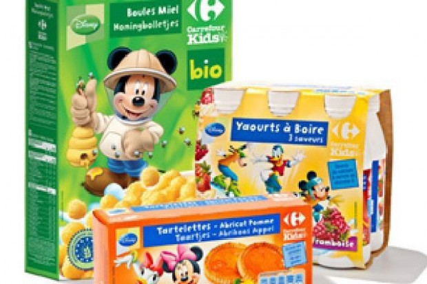 na zdjęciu: produkty marki własnej z gamy Carrefour Kid's Prezesa Otmuchowa: Za 5 lat udział private label w rynku będzie większy niż produktów markowych