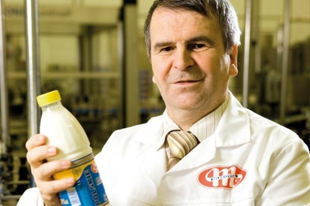 Dariusz Sapiński, prezes zarządu GK Mlekovita Potężny wzrost przychodów Mlekovity w 2010 r.