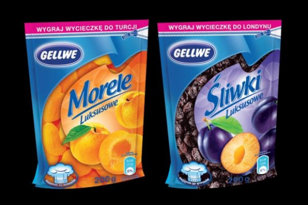 Śliwki i morele w nowej ofercie Gellwe Gellwe poszerza ofertę bakalii