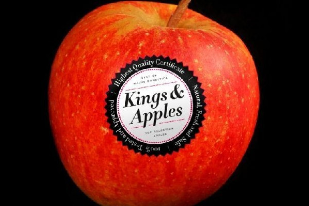 Jabłka z logo "Kings & Apples" pojawią się w sklepach 15 kwietnia Związek Sadowników RP: Jabłka z logo Kings&Apples będą droższe od popularnych na rynku owoców krajowej produkcji