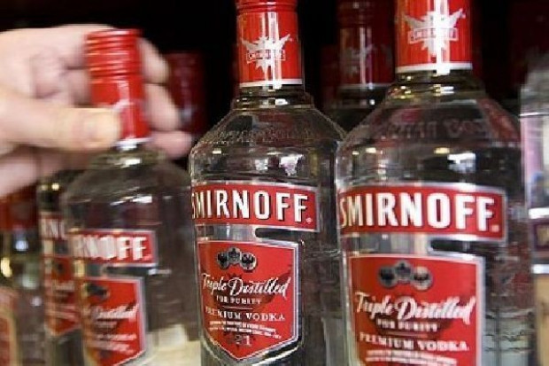 Wśród chętnych do zakupu Stocka jest producent Smirnoffa, firma Diageo. // fot. telegraph.uk Diageo chce przejąć Stocka wspólnie z Bain Capital?