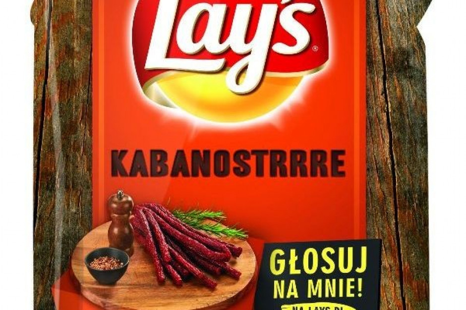 Chipsy Lay's o smaku kabanosa
