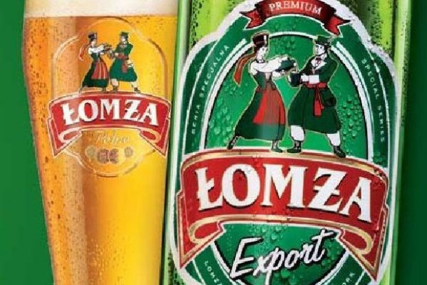 Sprzedaż piwa Łomża o połowę większa niż przed rokiem