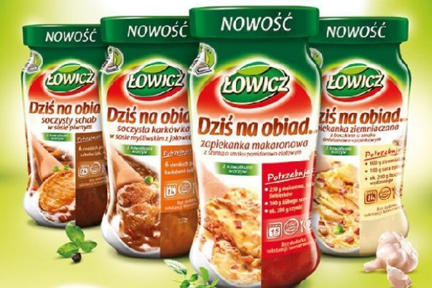 Łowicz wprowadził do oferty serię mokrych fiksów Dziś na obiad Agros Nova wchodzi w kategorię mokrych fiksów