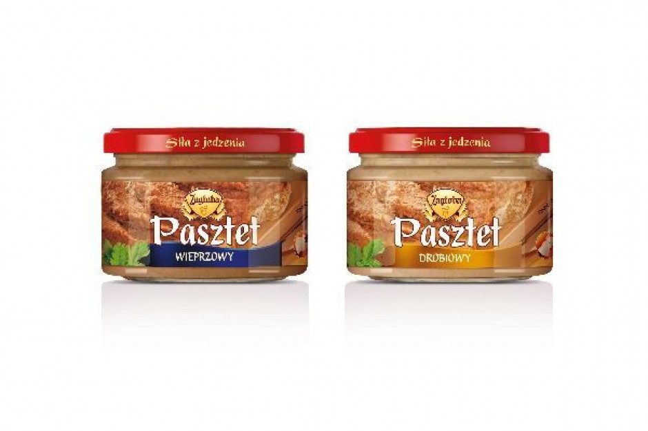 Nowe pasztety i smalce do chleba z linii tradycyjnych dań Zagłoba