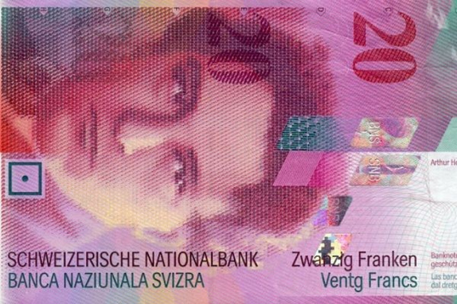 Frank szwajcarski bije kolejny rekord - 3,65 zł