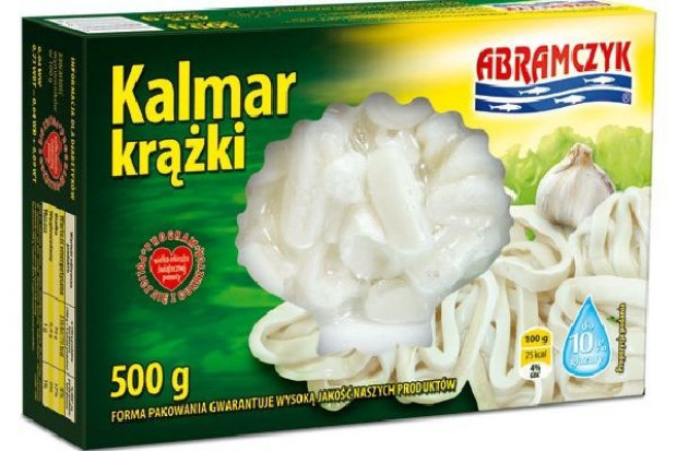 Owoce morza Abramczyka pakowane w kartonikach