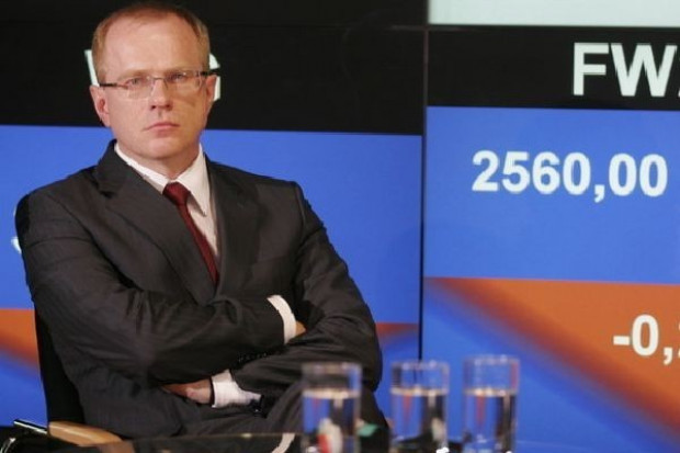 Prezes GPW Ludwik Sobolewski Prezes GPW zapowiada kilkadziesiąt debiutów w tym roku