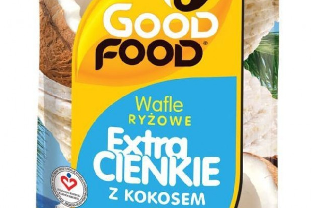 Wafle ryżowe z kokosem