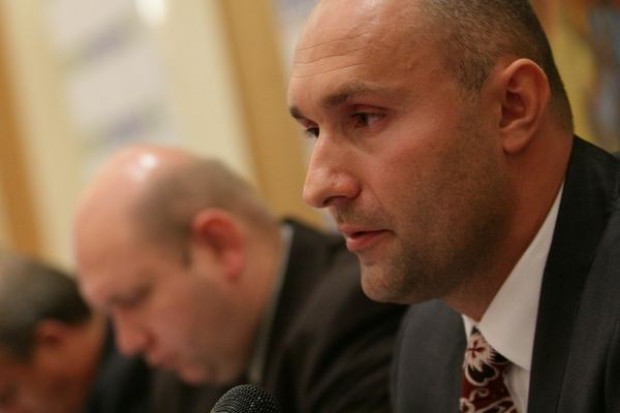 25 proc. akcji w Zakładach Mięsnych Salus zachowali poprzedni właściciele: rodzina Andraszaków. Na zdjęciu Łukasz Andraszak Dostawcy przejęli Zakłady Mięsne Salus. Rolnicy chcą ratować także inne firmy