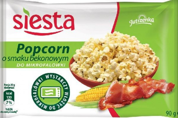 Jutrzenka Colian wprowadza popcorn marki Siesta