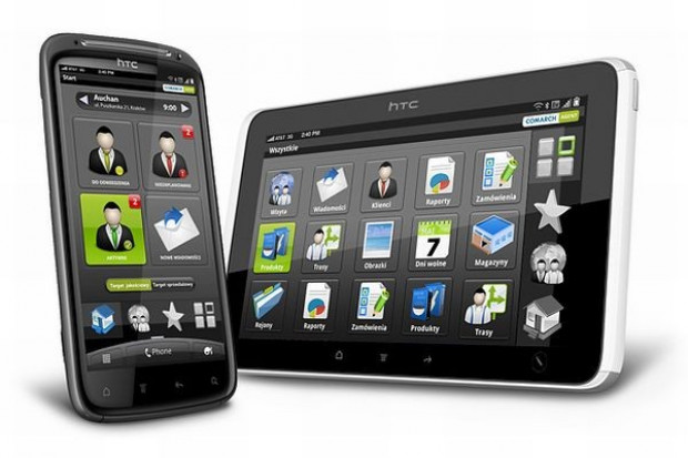 Portal wsparciesprzedazy.com.pl System Comarch ECOD Agent 2.0 Android - rewolucja mobilnego wsparcia sprzedaży