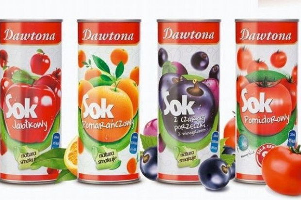 Fot. Dawtona Dawtona wprowadza nową linię soków w puszkach