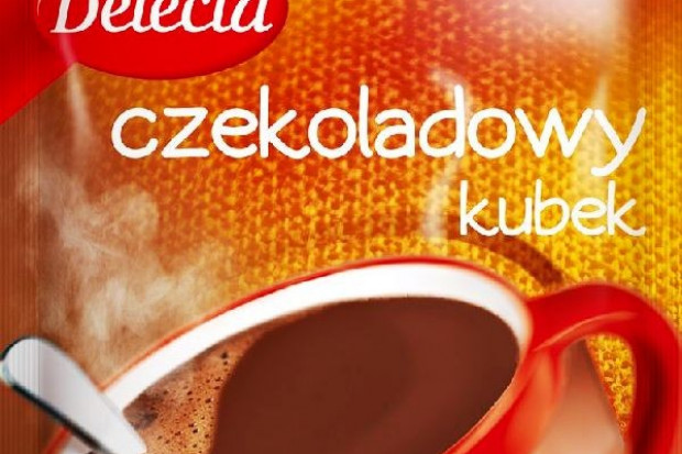 Czekoladowy kubek z pomarańczą lub kawą od Delecty