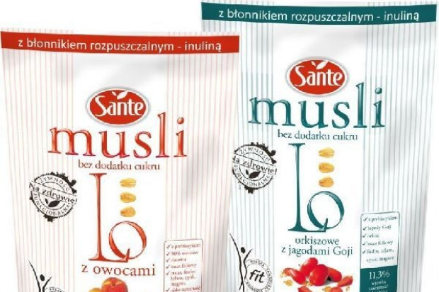 Musli Lo z inuliną i bez dodatku cukru