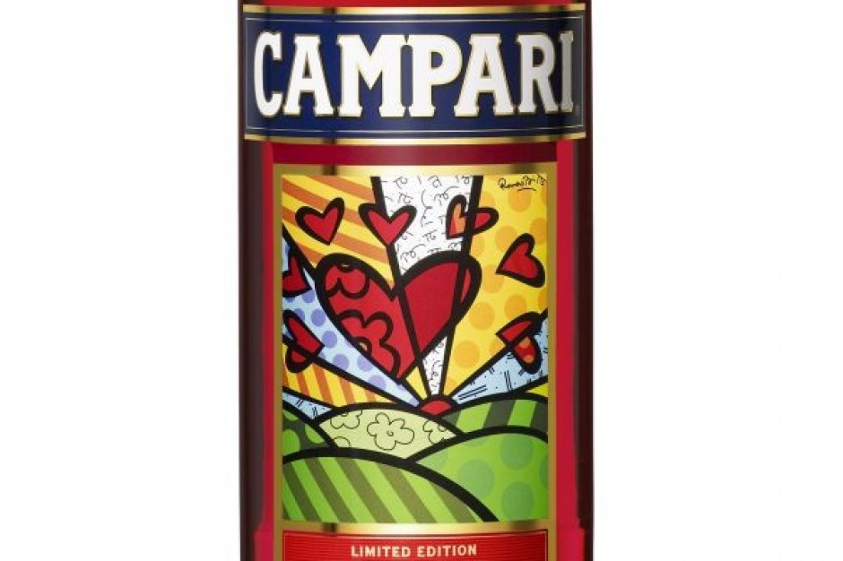 Nowa etykieta Campari na Walentynki