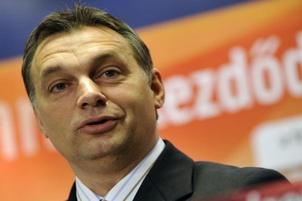 Viktor Orban, premier Węgier Premier Węgier broni swej polityki wewnętrznej