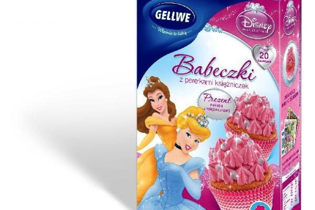Babeczki Gellwe z motywami Disneya