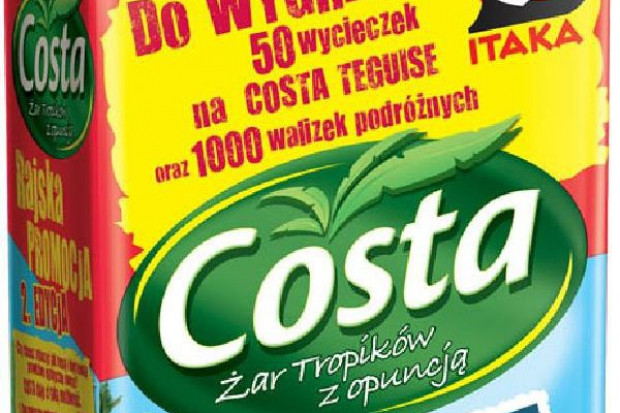 Tropikalne napoje marki Costa