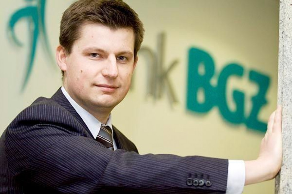 Na zdj. Michał Koleśnikow, analityk Banku BGŻ Analityk BGŻ: Na zakupy przed świętami wydamy w tym roku więcej