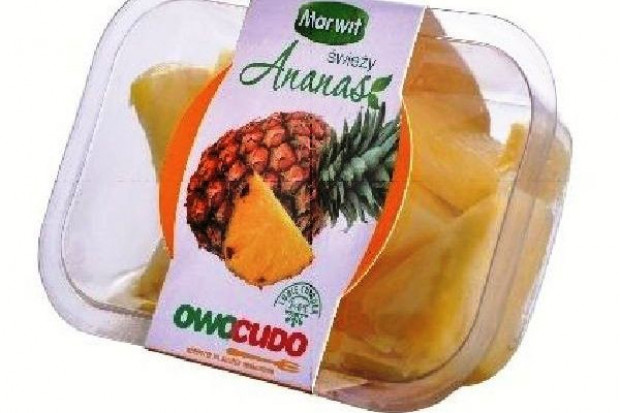 Ostatnio Marwit wprowadził nowy produkt: świeże owoce Owocudo - ananas lub melon Marwit: Polscy konsumenci oczekują innowacyjnych produktów, ale w przystępnych cenach