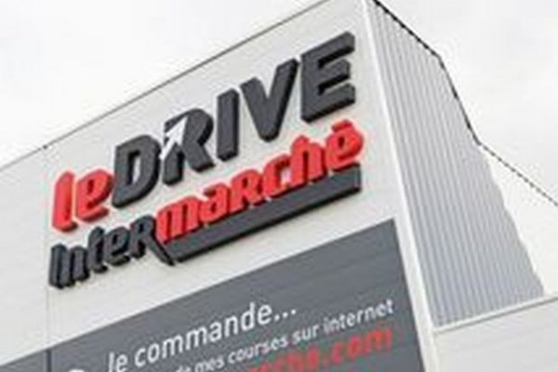 E-sklep Le Drive Intermarche we Francji, fot. courses-drive.com Intermarche uruchomi w Polsce sklep internetowy w 2012 r.