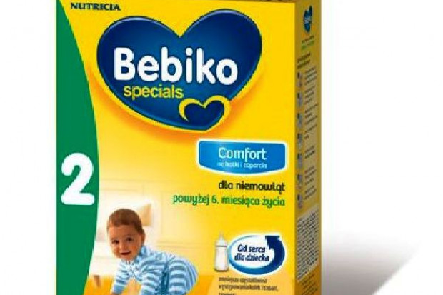 Nutricia wprowadza produkt na niemowlęce kolki i zaparcia