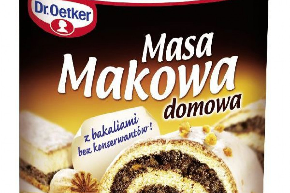 Dr. Oetkera wprowadza masę makową domową z bakaliami