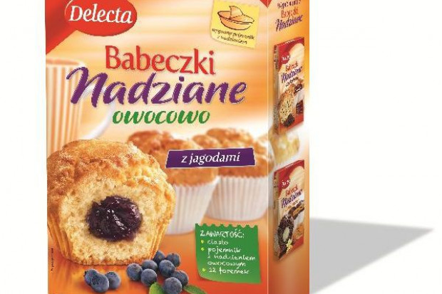 Babeczki Nadziane owocowo Delecty