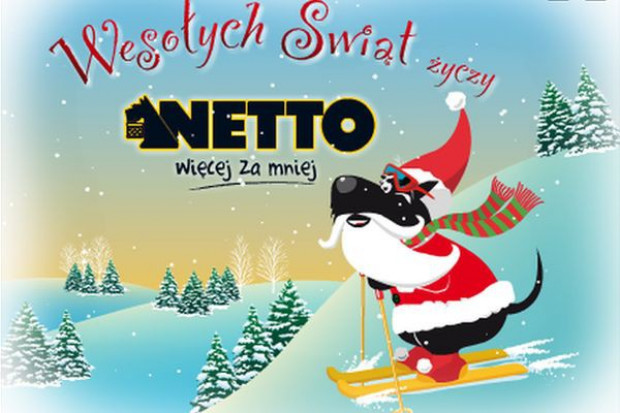 Maskotka firmowa sieci Netto, to piesek o imieniu Scottie. Sieć Netto otworzy 12 sklepów jednego dnia