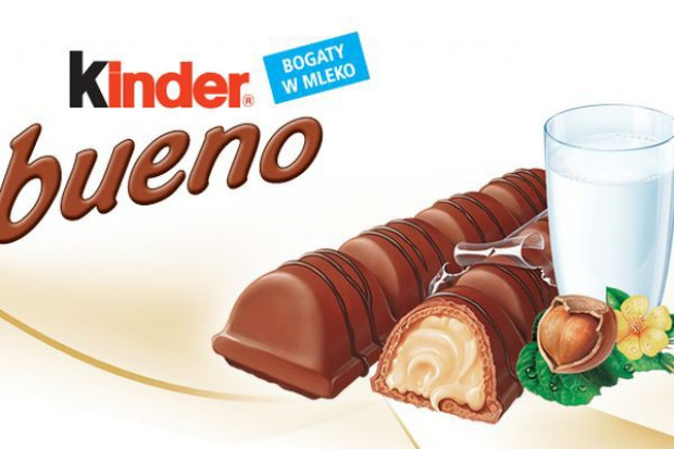 Kinder Bueno firmy Ferrero Ferrero notuje wzrost przychodów. Zysk w dół