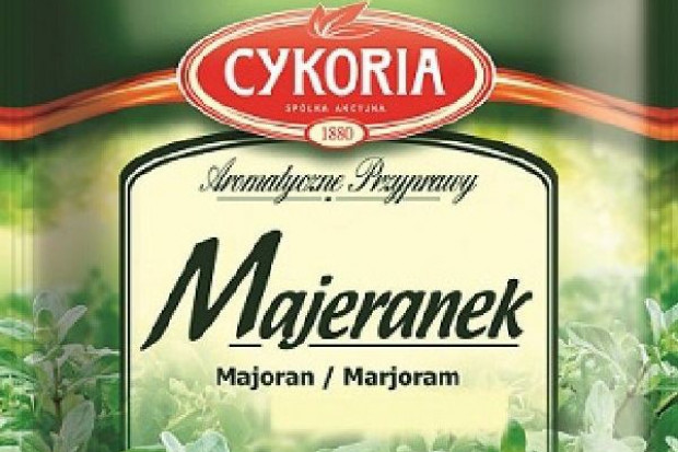 Majeranek - nowe opakowania Cykorii