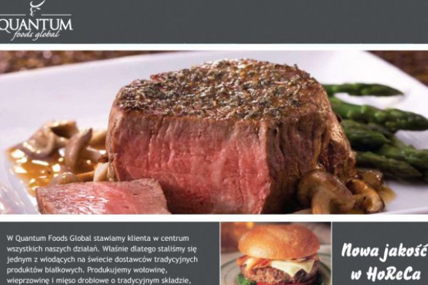 Fot.: quantumfoods.pl Konina w produktach Quantum Foods. Zarząd firmy: Jesteśmy ofiarą nieuczciwego dostawcy