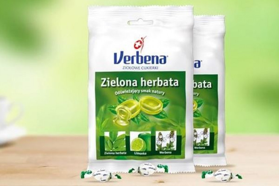 Nowy smak i kampania reklamowa cukierków Verbena