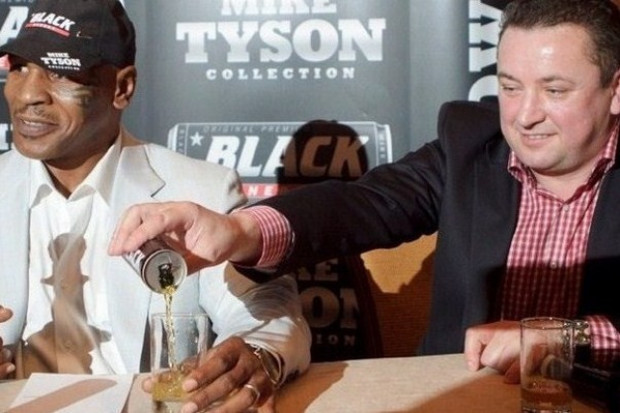 Wiesław Włodarski, prezes FoodCare i Mike Tyson Prezes FoodCare o planach rozwoju marek Black, N-Gine i Blow