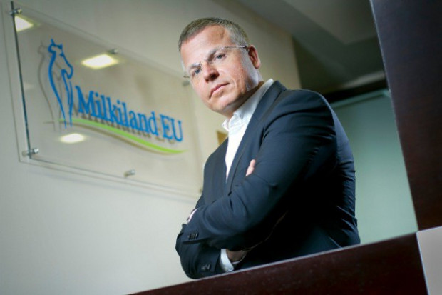 Robert Mroziński, prezes zarządu Milkiland EU /fot.żelaznastudio Prezes Milkiland EU: Główna barierą rozwoju mleczarstwa są kwoty (video)