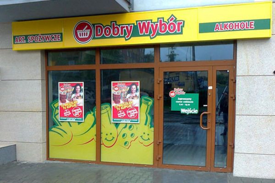 Na koniec 2012 r. grupa Kolportera miała ok. 80 sklepów spożywczych "Dobry Wybór" fot. Kolporter Kolporter chce podwoić liczbę sklepów spożywczych w 2013 r.
