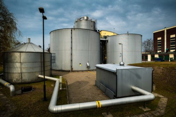 Beztlenowa podczyszczalnia ścieków w Tychach fot. KP Kompania Piwowarska zużywa tylko 3 hl wody do produkcji 1 hl piwa